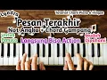 Download Lagu Chord + Not Angka Pesan Terakhir Lyodra