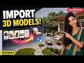 How to Import Models from 3D Warehouse in SketchUp Pro Outdoor Space Design SKILLCRAFT ACADEMY