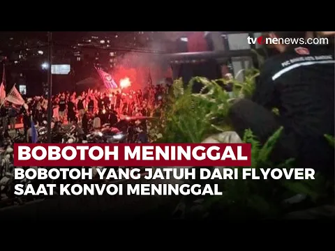 Sempat Koma 14 Hari, Bobotoh yang Jatuh dari Flyover Meninggal