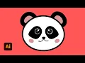 How to Create a Panda Vector in Adobe Illustrator