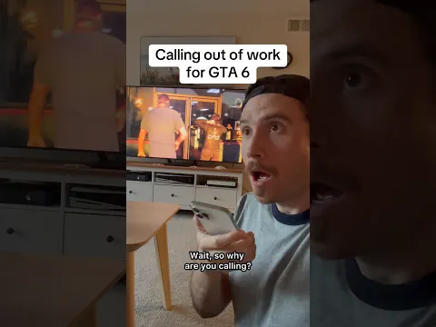 Calling out of work for GTA 6 #gta #gta6 #shorts