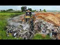 Download Lagu Amazing New Projects!! Technique Skills Dozer Clear Garbage Dump Waste Construction Stone Into Water