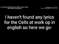 Lagu Cells at work! Op English lyrics|