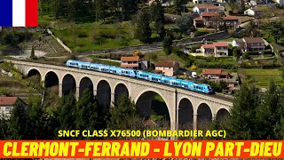 Cab Ride Clermont-Ferrand → Lyon Part-Dieu (France, August 2026) Train Driver's View 4K