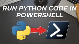 How to run python code in PowerShell