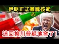Lagu 不演了！伊朗正式攤牌核武威懾，18萬革命衛隊鎖死中東，這回換川普躲地窖...   #中国