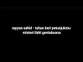 Download Lagu RAYYAN SAHID - TUHAN BERI PETUNJUKMU MISTERI ILAHI GENTABUANA
