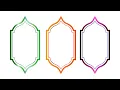 How to Make Simple Islamic Frame in Adobe Illustrator Step-by-Step Tutorial