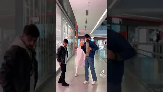 عباس الشيباني وبيسان اسماعيل يمووت ضحك 