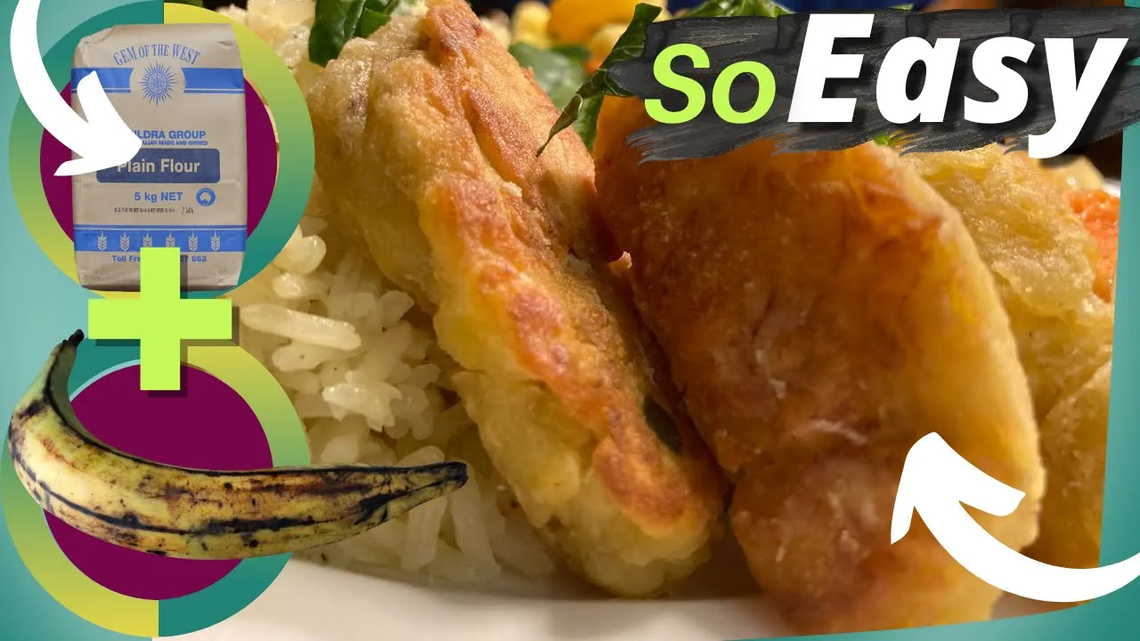 You've NEVER Tried Plantain Fried Dumplings Like This!😌 Easy!