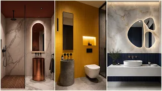 Modern Small Bathroom Interior Design Ideas With Clever Hidden Storage Space
