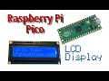 Raspberry Pi Pico - LCD Display 1602 text with I2C