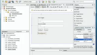 Java - Making a GUI in NetBeans