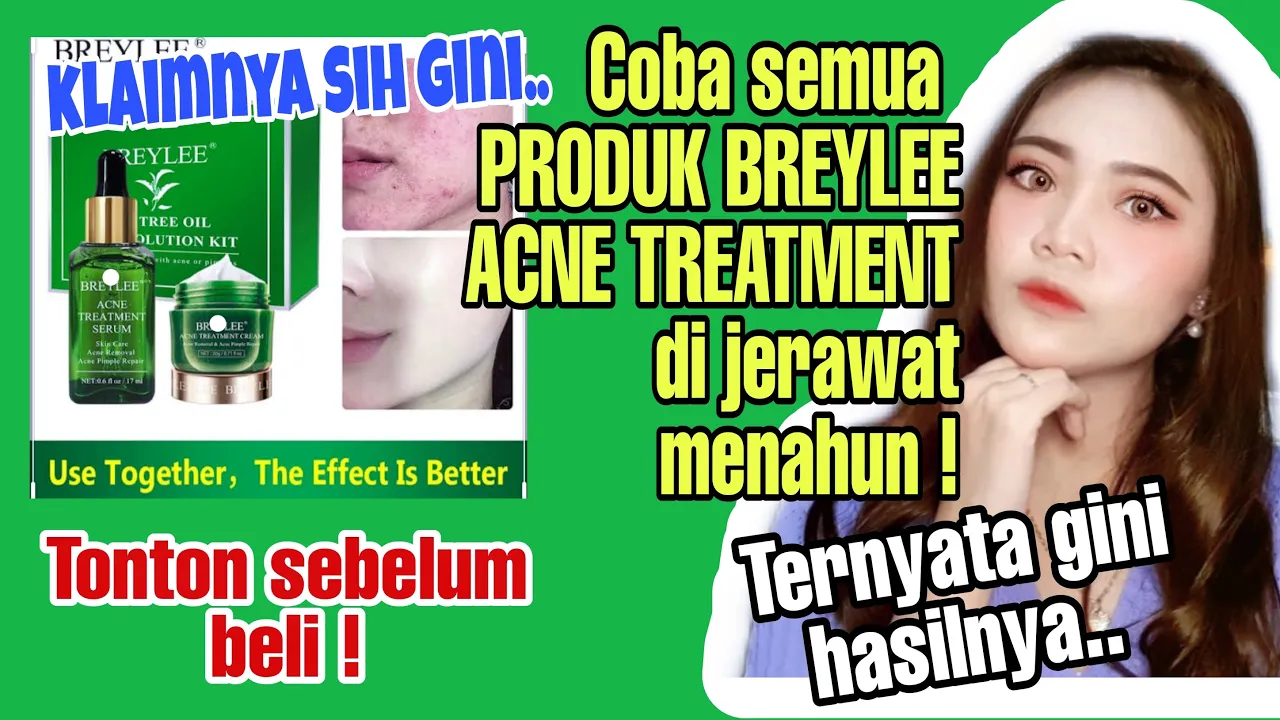 [REVIEW] BREYLEE BLACKHEAD MASK dan PORE MINIMIZER SERUM yang lagi VIRAL...!!!