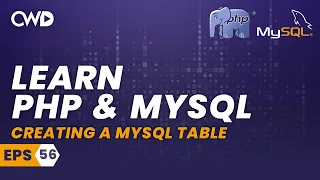 Creating a MySQL table PHP for beginners Learn PHP PHP Programming Learn PHP in 2020