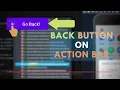 How to add back button on action bar in android Learn Android App development Android Studio