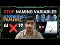 3 - Stop Naming Variables x The Art of Meaningful Names Clean Code Ch 2