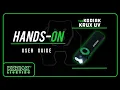 Kodiak Krux UV Hands-On Rechargeable Flashlight 29506