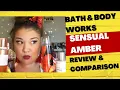 Captivating Allure Bath and Body Works Sensual Amber Review Scent Comparison