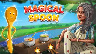 MAGICAL SPOON | LEARN ENGLISH | Best Moral Stories | Animated Stories | Cartoon | Best English Story