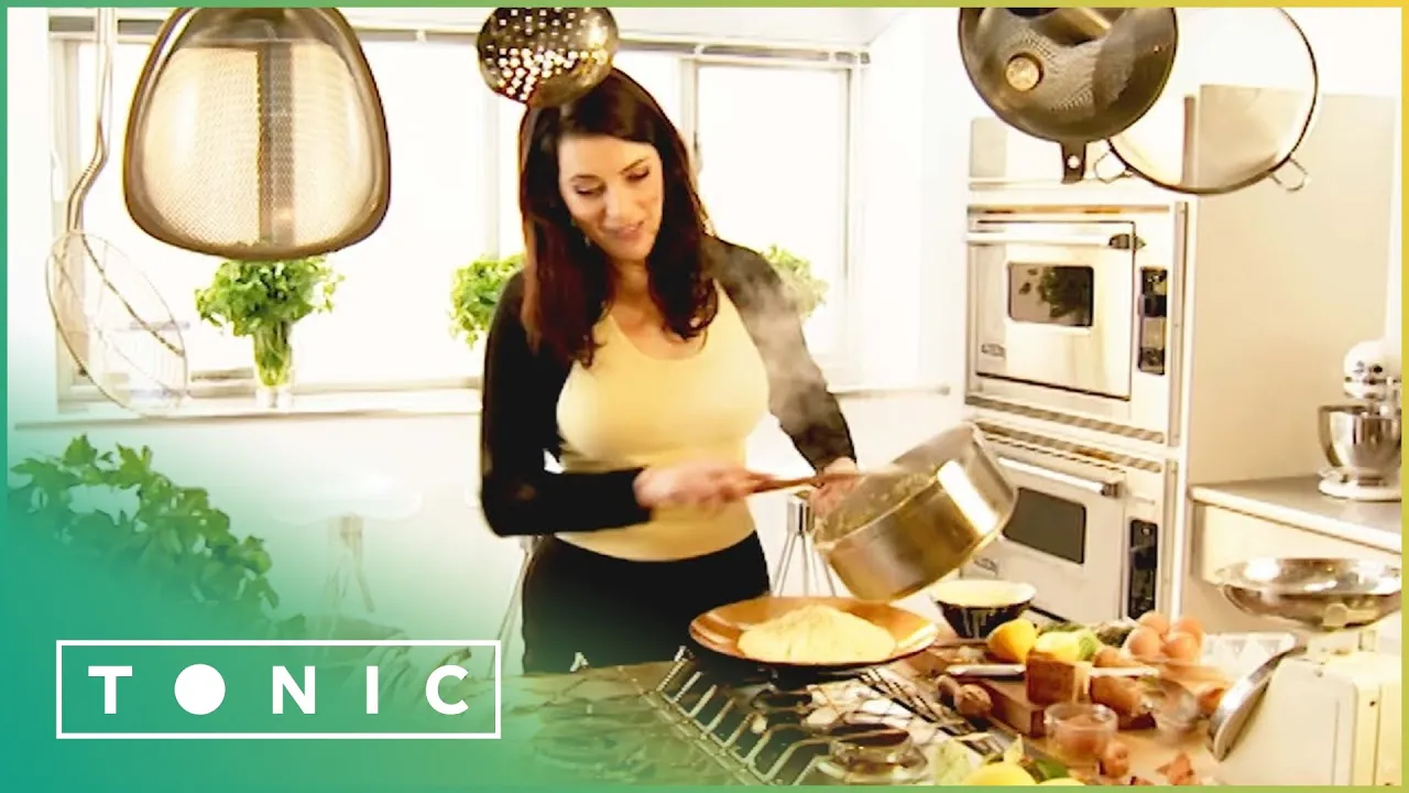 Nigella Feasts - Comfort Food - Bread and milk. 