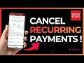 How to Cancel Recurring Payments or Subscriptions with Wells Fargo Guide