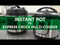 Face-Off Instant Pot vs Crock Pot Multi-Cooker Consumer Reports