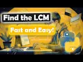 LCM Prime Numbers and Basic Math for AI in Python