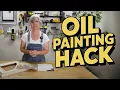 Turn ANY Print Into a Vintage Oil Painting Easy DIY Hack
