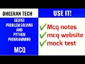 GE8151 Problem solving and Python Programming notes website use it
