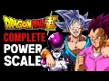 Dragon Ball Super - The Complete Power Scale