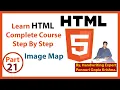 Learn HTML Complete Course Step By Step Image Map By Ponnuri Gopie Krishna Part - 21