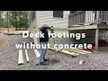 Deck Footing Installation Simplified with PE46-Hex Penetrator Anchors