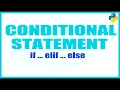 Conditional Statement - if else part-1