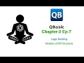 QBasic Chapter - 2 Ep7 NESTED LOOP Logic building Examples Nepali Tutorial LohalaGuru