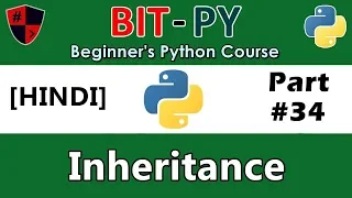 HINDI BIT-PY Beginner s Python Course Part Inheritance