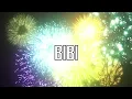 FELIZ CUMPLEANOS BIBI
