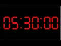 5 hour and 30 minute Alarm Clock - 5 5 Hour Countdown with Loud Alarm