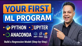 Your first Machine Learning Program with Python with Jupyter