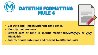 DateTime Formatting Mule4 Add or Subtract DateTime in Dataweave 2 0 Extract TimeZone from DateTime