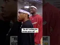 LeBron \u0026 AI before the 2005 All-Star Game 😂