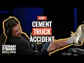 Adam Devine Got Hit By A Cement Truck As A Child Conan O Brien Needs A Friend