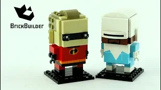 Lego BrickHeadz 41613 Mr. Incredible &amp; Frozone - Lego Speed Build