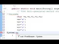 Tipo de dato Char en Java Eclipse