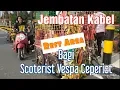 Download Lagu Jembatan kabel Dharmasraya Pit Stop Para scooter vespa turing