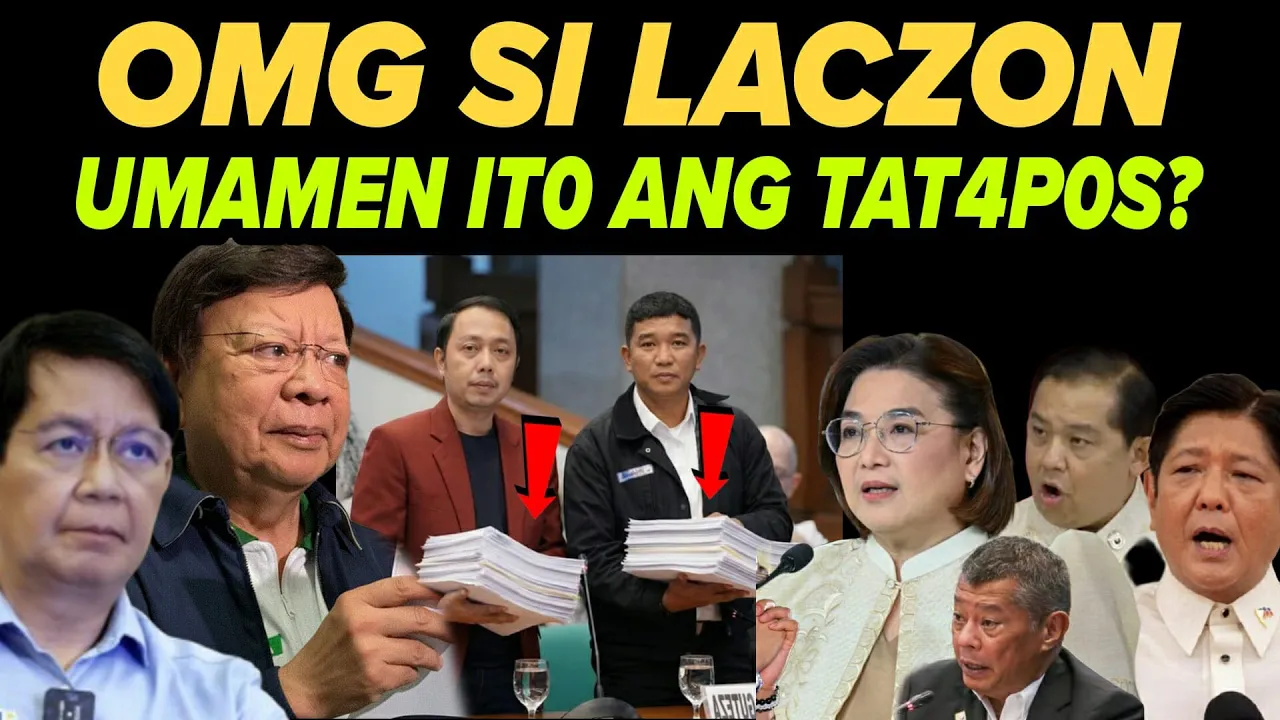 Outline Video PAN00RIN: UMAMEN NA! G1NULAT SILA NI LACZON!? BENOLAVOG SA MED1A ANG SABW4TAN?