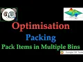 Optimisation Packing - Multiple Knapsacks