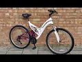 26 AVIGO IVY 18-speed Steel Mountain BIKE Dual Suspension BICYCLE 5606