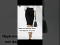 Lagu The pure cotton pencil skirt has a high-end sense of workplace.#houmous #cotton  #skirt