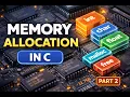 Static Memory Allocation in C Data Segment Explained with Examples